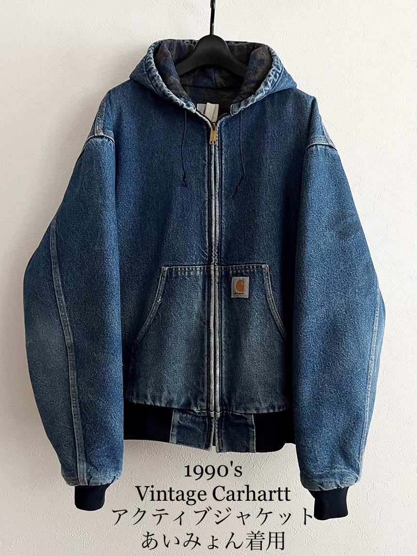 残りわずか】 アクティブジャケット カーハート Carhartt 1990s USA製