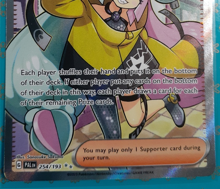ポケカ 英語版 正規品 ナンジャモ 254/193 SR 海外版 ポケモン ポケカ 英語版 正規品 ナンジャモ 254/193 SR 海外版 ポケモン