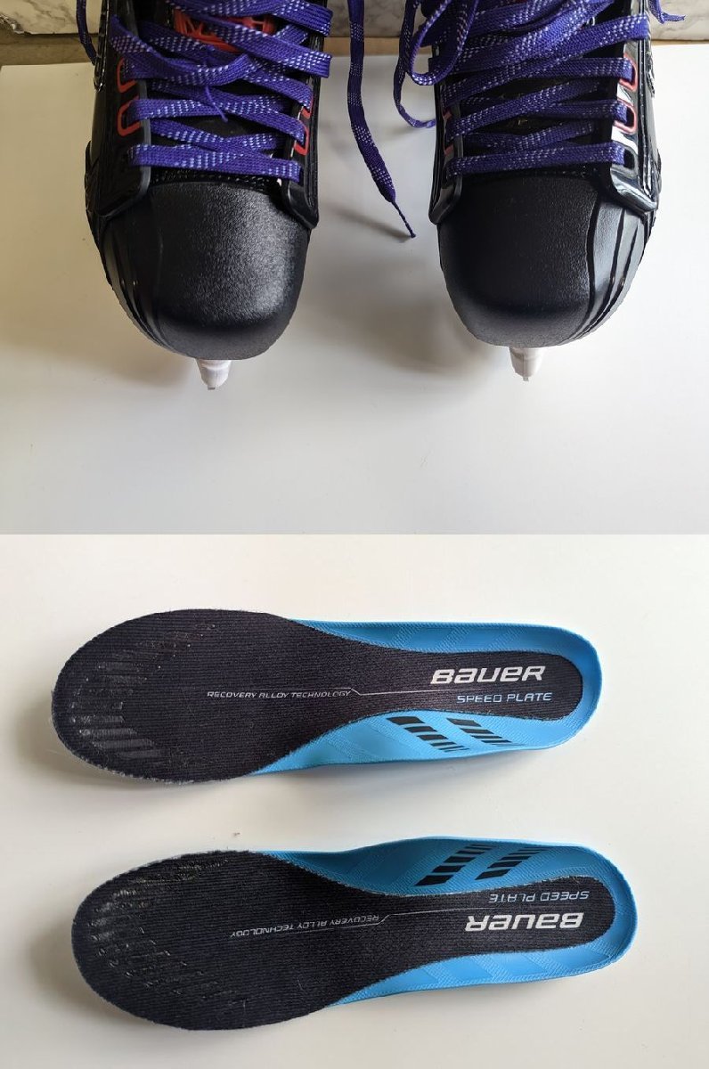 2^1-1338[Bauer] Bauer /VAPOR 1X LS4/ ice hockey shoes / skate /US6/5EE/25cm corresponding / shop front pick up possible [ Sapporo city /. see shop ]