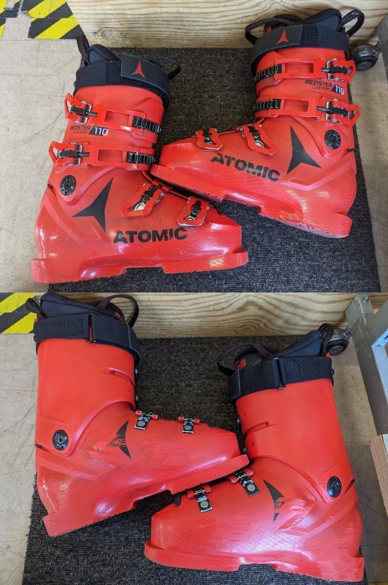 4☆1626 【ATOMIC/アトミック】REDSTAR CLUBSPORTS 110 2019年 25.5cm レーシングスキーブーツ ジャンク《店頭引渡し可/札幌/美しが丘》_画像3