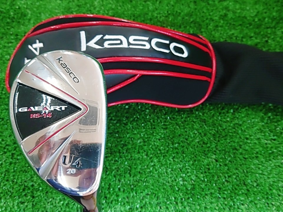 4卍尋1171 4UT【Kasco/キャスコ】GAEART HS-14　25°　True Temper　Multi-Step Lite Steel/フレックスS〈札幌/美しが丘店〉店頭引渡OK! _使用による擦れやキズ、汚れがございます。