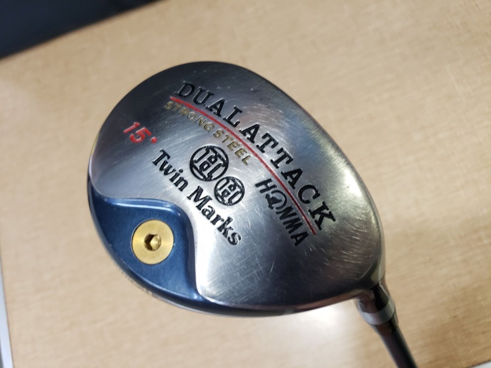 2△2-1038【ＨＯＮＭＡ】ホンマ ＤＵＡＬＡＴＴＡＣＫ １５° ユーティリティ フレックスR/札幌市/伏見店/店頭引渡可の画像1