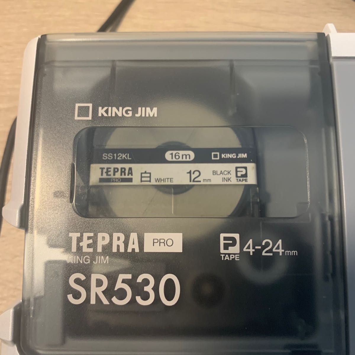 美品 KING JIM TEPRA PRO・テプラ SR530 ラベルライター① 美品 KING JIM TEPRA PRO・テプラ SR530 ラベルライター①