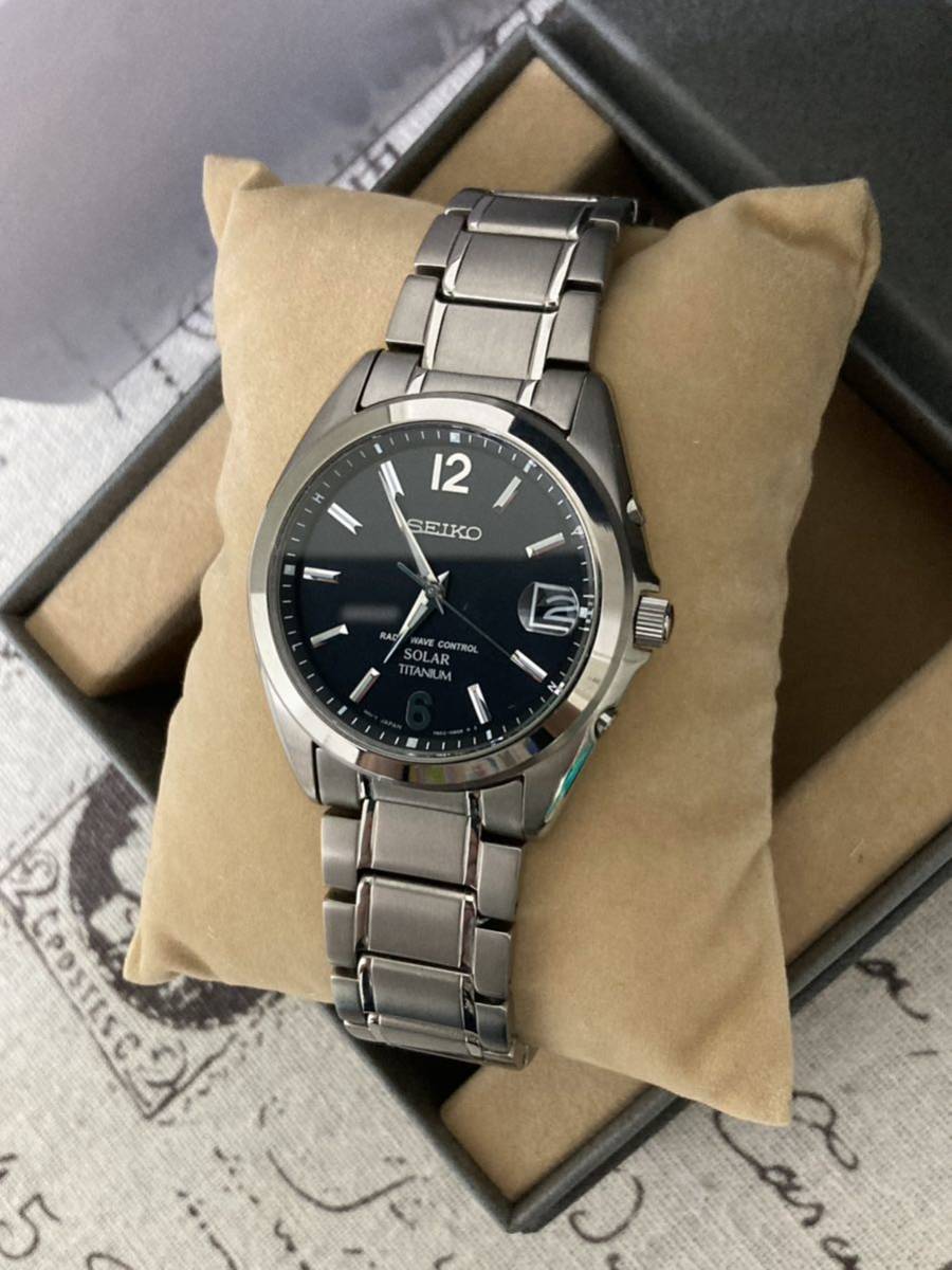 特別セーフ チタニウム チタン メンズ セイコー SEIKO 超美品! GS