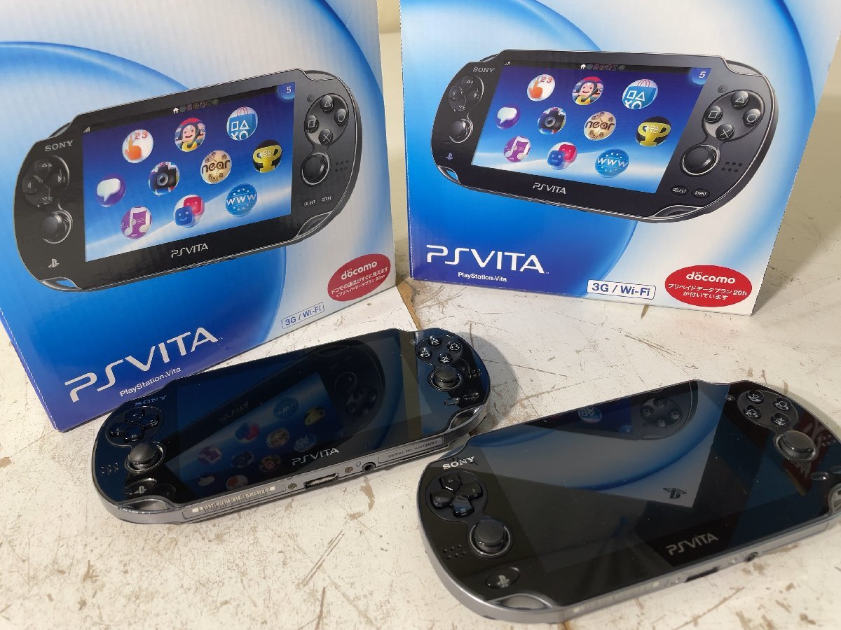 日本製格安2点セット PS VITA 本体 Crystal Black クリスタルブラック