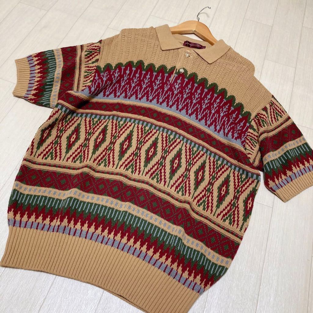 極美品 80s 90s CHAPS RALPH LAUREN チャップス ラルフローレン ニット