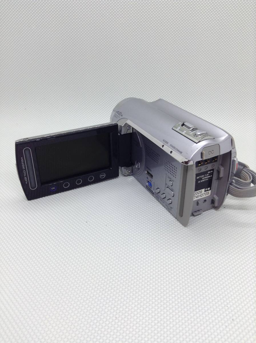 U552●Vctor ビクター Everio デジタルビデオカメラ HDD GZ-MG840-S 2009年製 保証あり_画像5