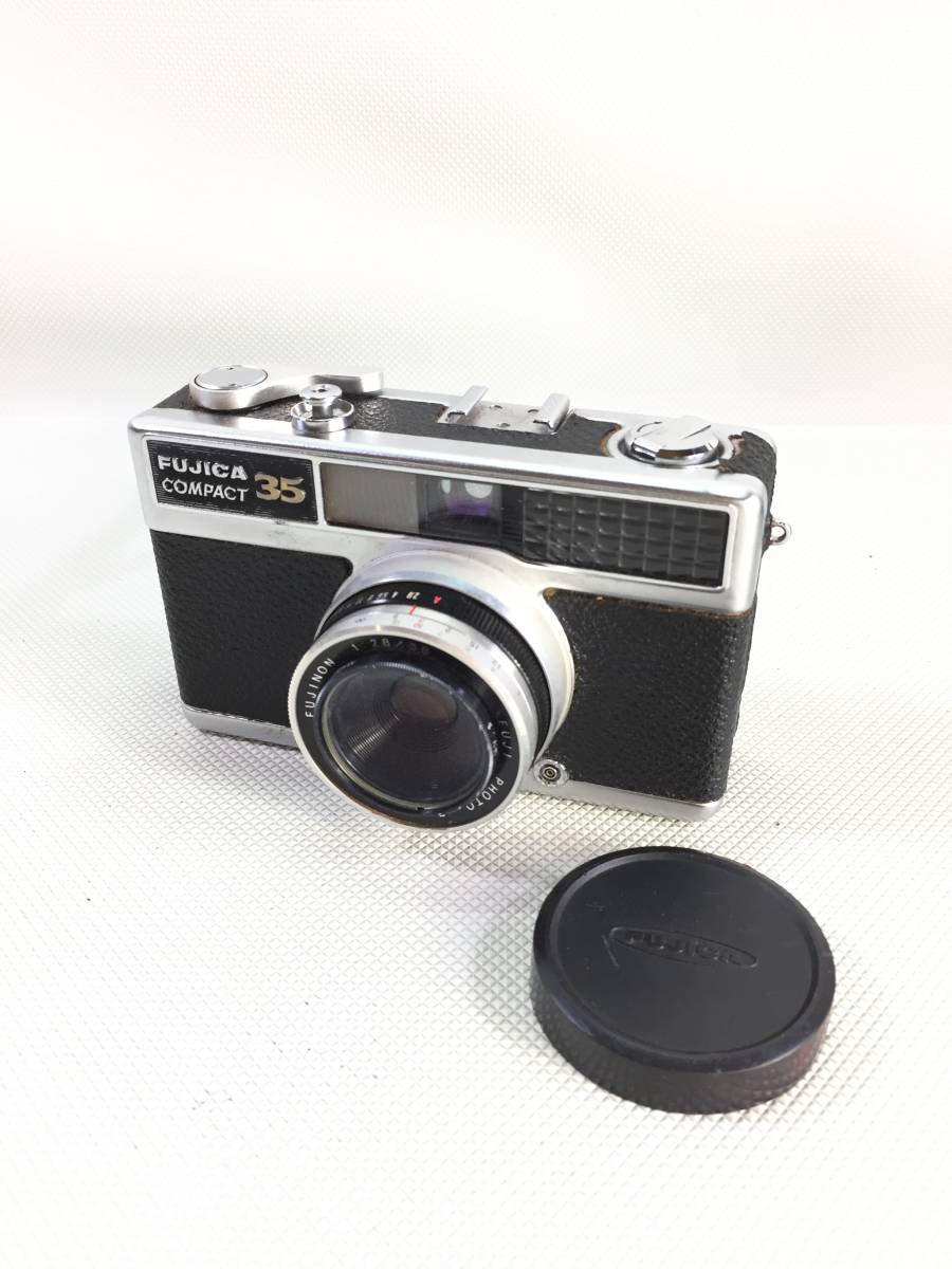 S2639●FUJICA フジカ 35 フィルムカメラ コンパクトカメラ FUJINON 1:28/38 【未確認】_画像2