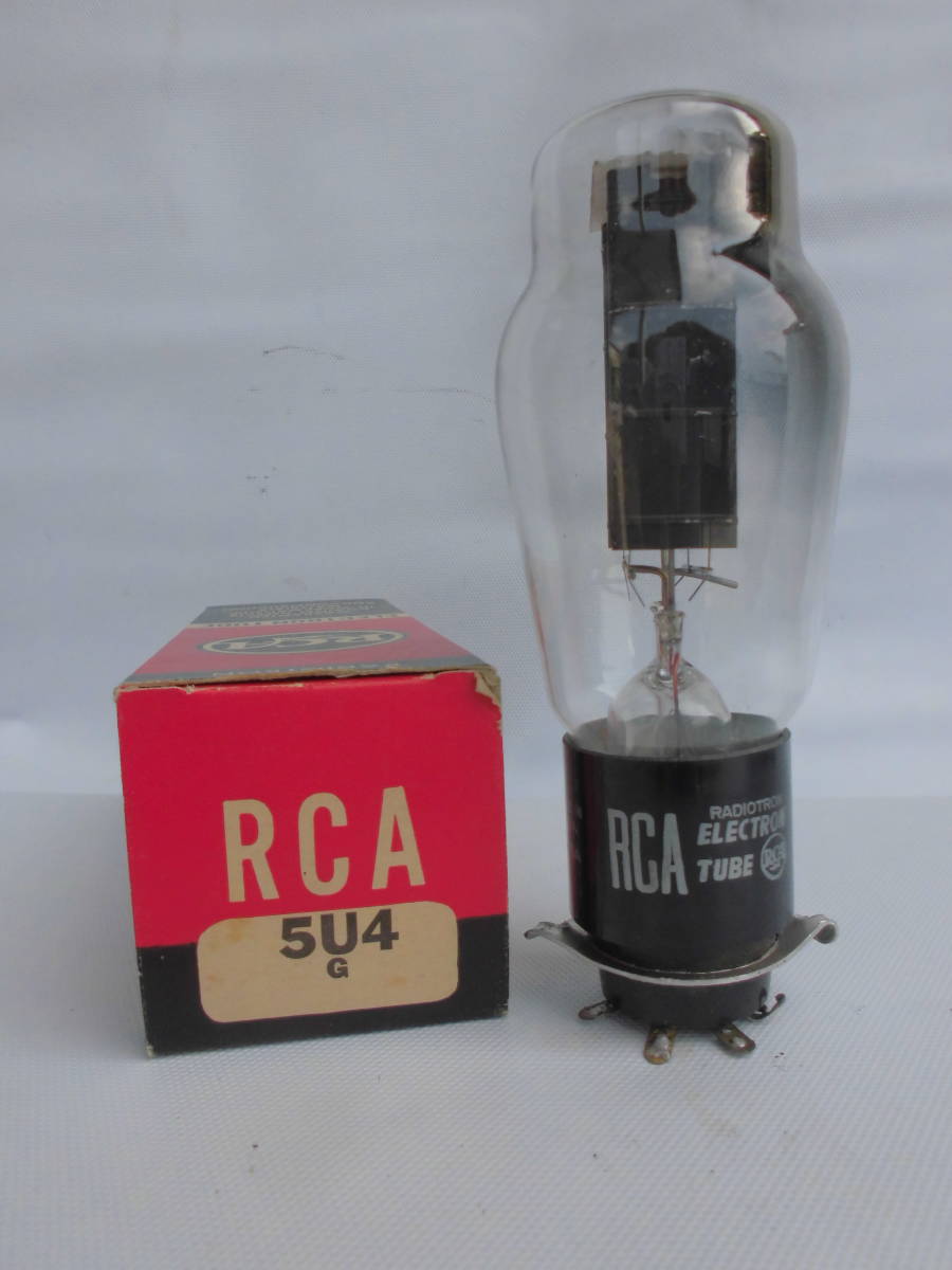☆蔵出し・USA／RCA・真空管【５U4G・整流管・オーディオ・通信機・１