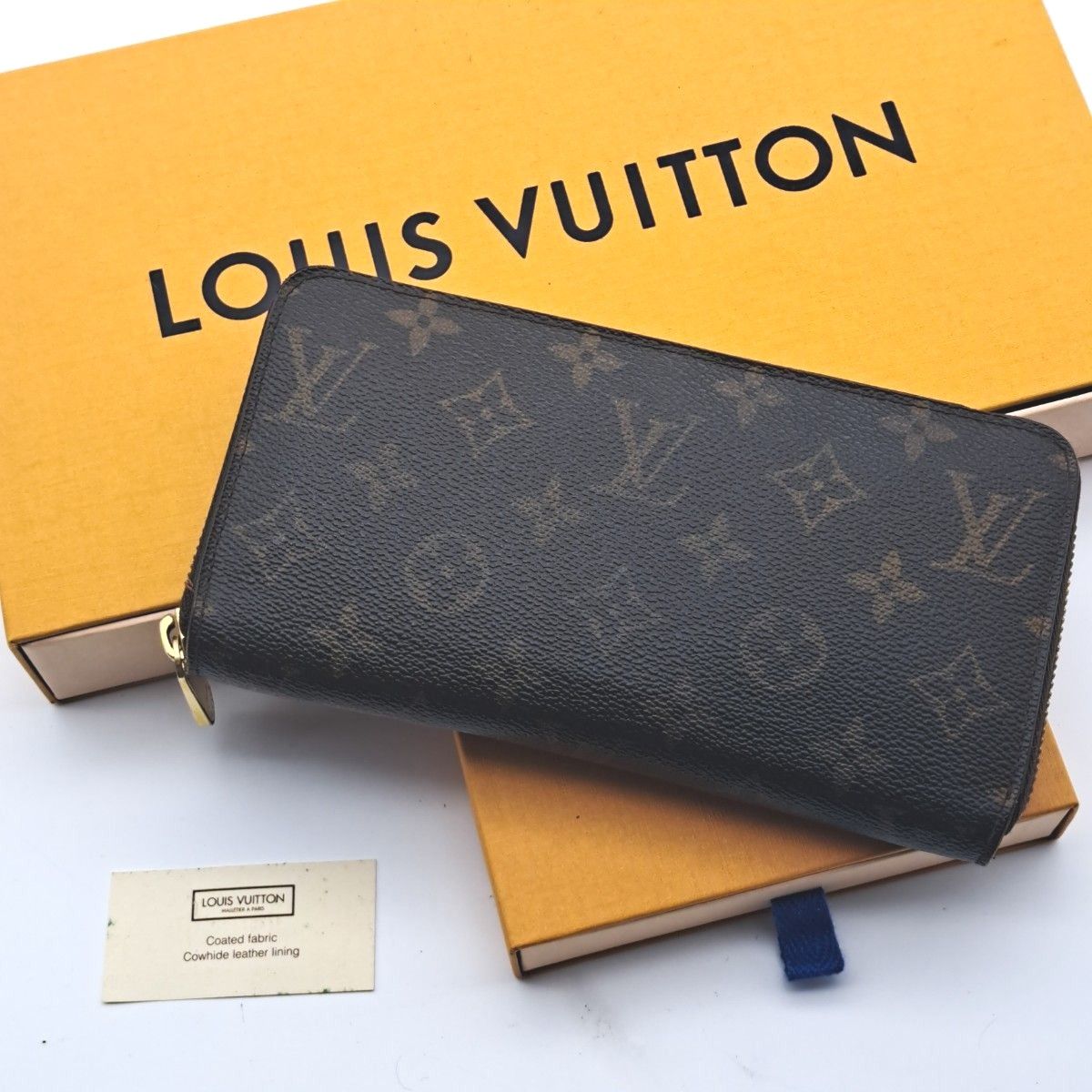 LOUIS VUITTON【極美品】 モノグラムジッピーウォレット ラウンドファスナー長財布