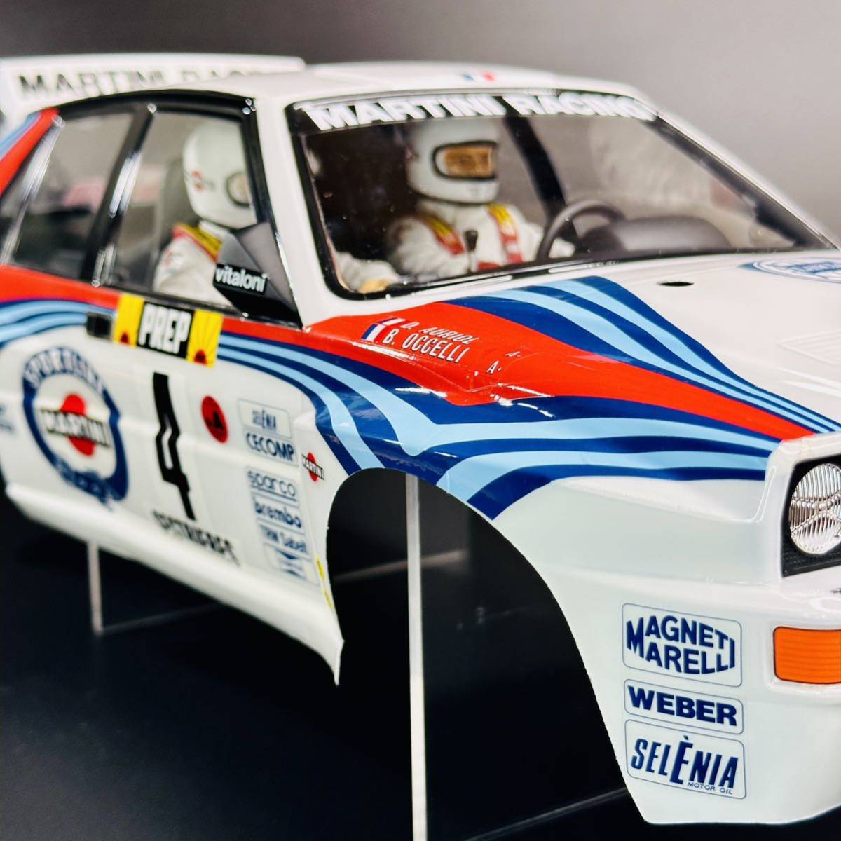 新品・未走行】タミヤ『ランチア デルタ 』ボディ(ドライバー 新品・未走行】タミヤ『ランチア デルタ 』ボディ(ドライバー