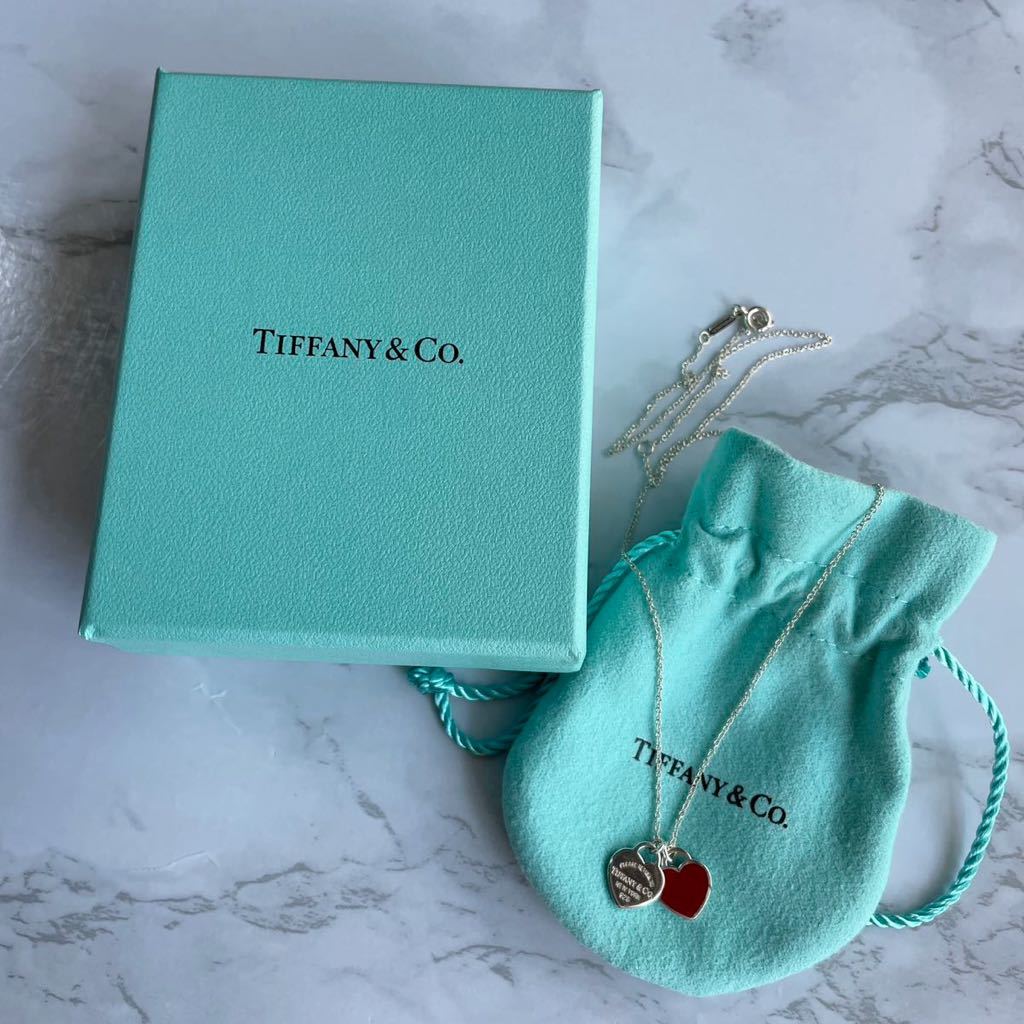 同梱不可】 ティファニー Tiffany リターントゥ レッド 赤 ネックレス