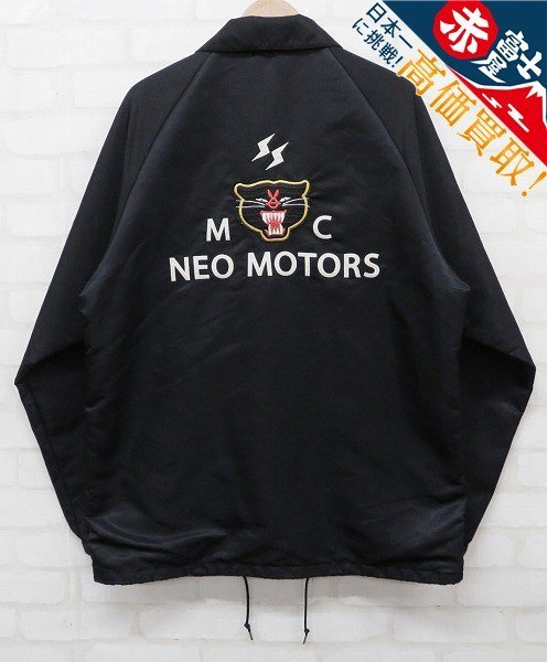 7T6246/フラットヘッド MC NEO MOTORS ナイロンコーチジャケット FN-OJ-NC001 THE FLATHEAD_画像1