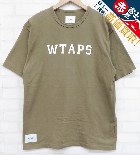 WTAPS 211ATDT-CSM20 COLLEGE SS TEE ダブルタップス