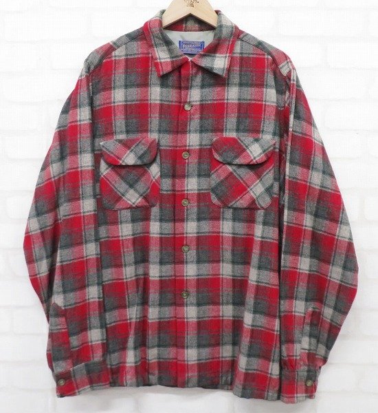 PENDLETON ペンドルトン 開襟シャツ 50s 50年代 茶色 ブラウン-