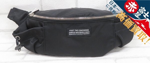 1B6035-1/未使用品 foot the coacher×PORTER ANARCHO WAIST BAG フット
