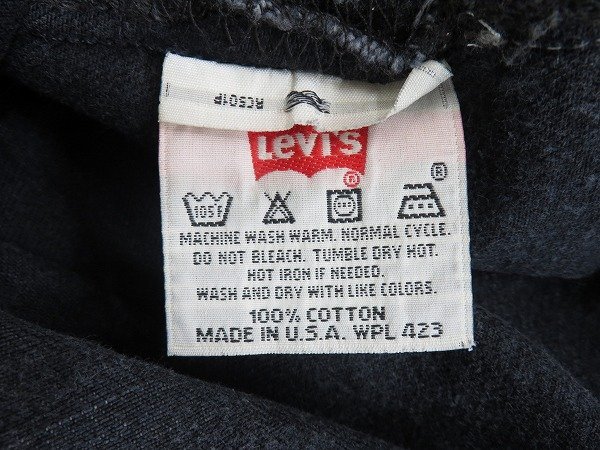 3P4231/リーバイス 501-0660 ブラック レギュラーデニム 米国製 Levi's USA製_画像5