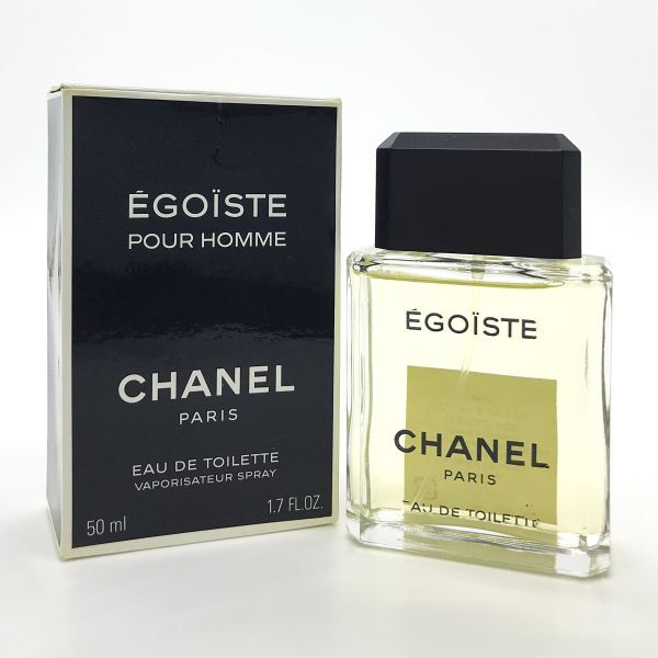 CHANEL シャネル エゴイスト EDT 50ml ☆残量ほぼいっぱい　送料350円_画像1