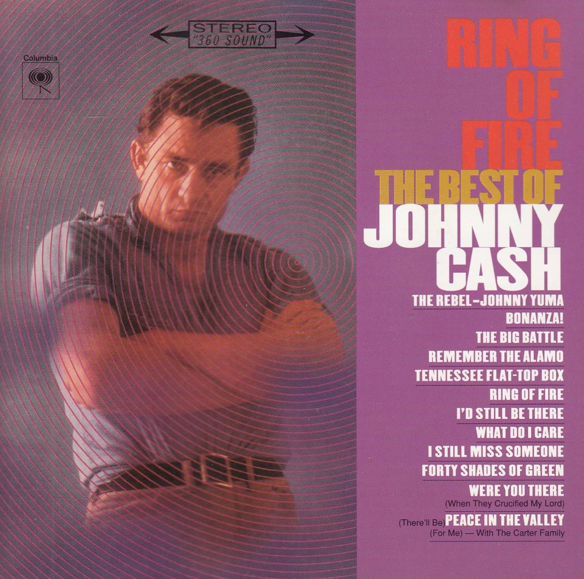 輸 Johnny Cash Ring Of Fire (The Best Of Johnny Cash)ジョニー・キャッシュ◆規格番号■CK-66890◆送料無料■即決●交渉有_画像1