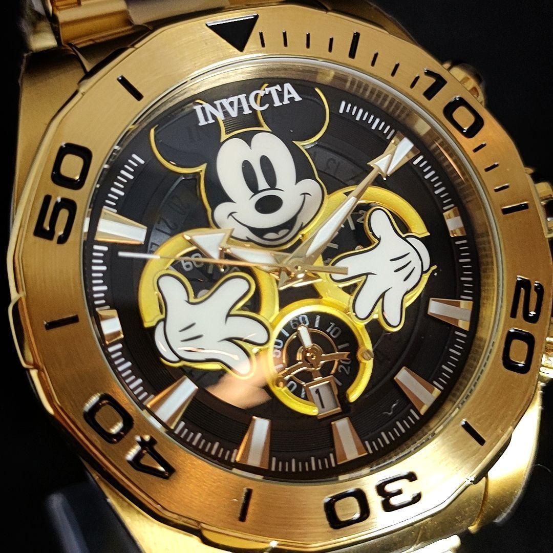 2022年最新入荷 【Disney】INVICTA/メンズ腕時計/お洒落/激レア