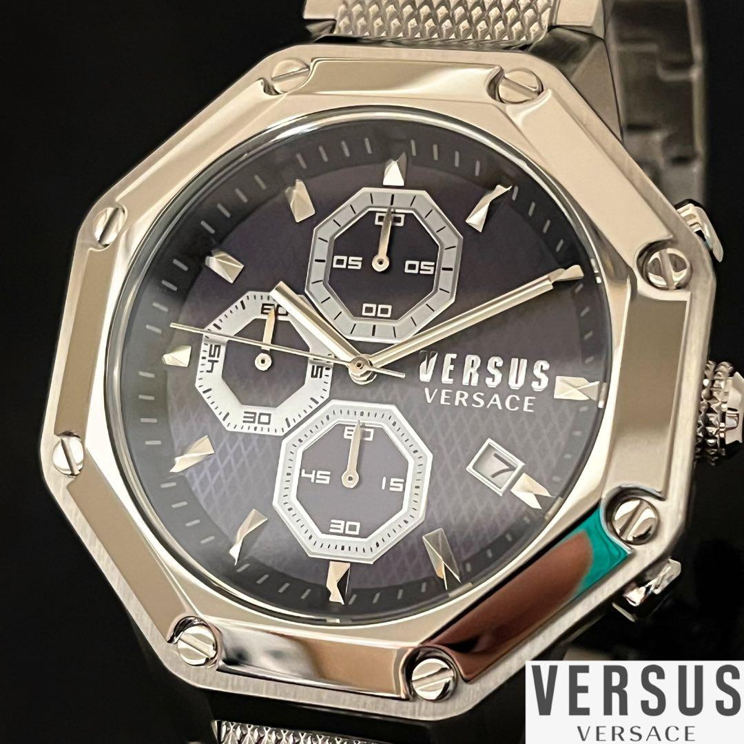 好評 【激レア】Versus Versace/ベルサスベルサーチ/メンズ腕時計/新品