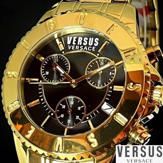 ヴェルサスヴェルサーチ Versace ゴールド 海外 メンズ腕時計-