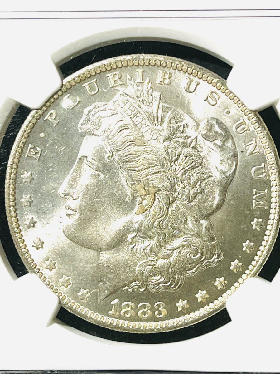 モルガンダラー 1881年 1ドル銀貨 NGC鑑定品 - コレクション