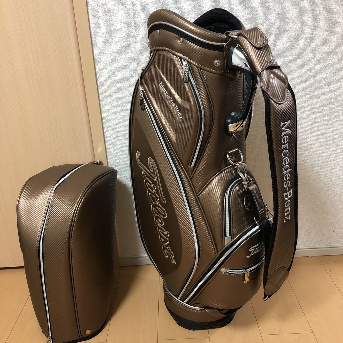 罕見稀有珍品·梅賽德斯奔馳×Titleist·限量合作球童包 原文:激レア希少品・メルセデスベンツ×タイトリスト・限定コラボキャディバッグ