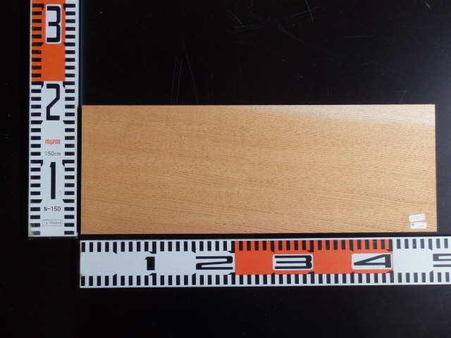 [3090533]16.5cm×44.8cm×1cm 欅☆無垢板１枚板 木材 板 DIY 板材 天板 棚板 テーブル 看板 花台など種類豊富！_画像1