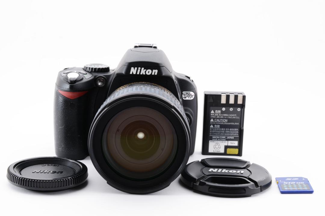 ファッション通販】 【E2087】Nikon D40x レンズキット ニコン ニコン