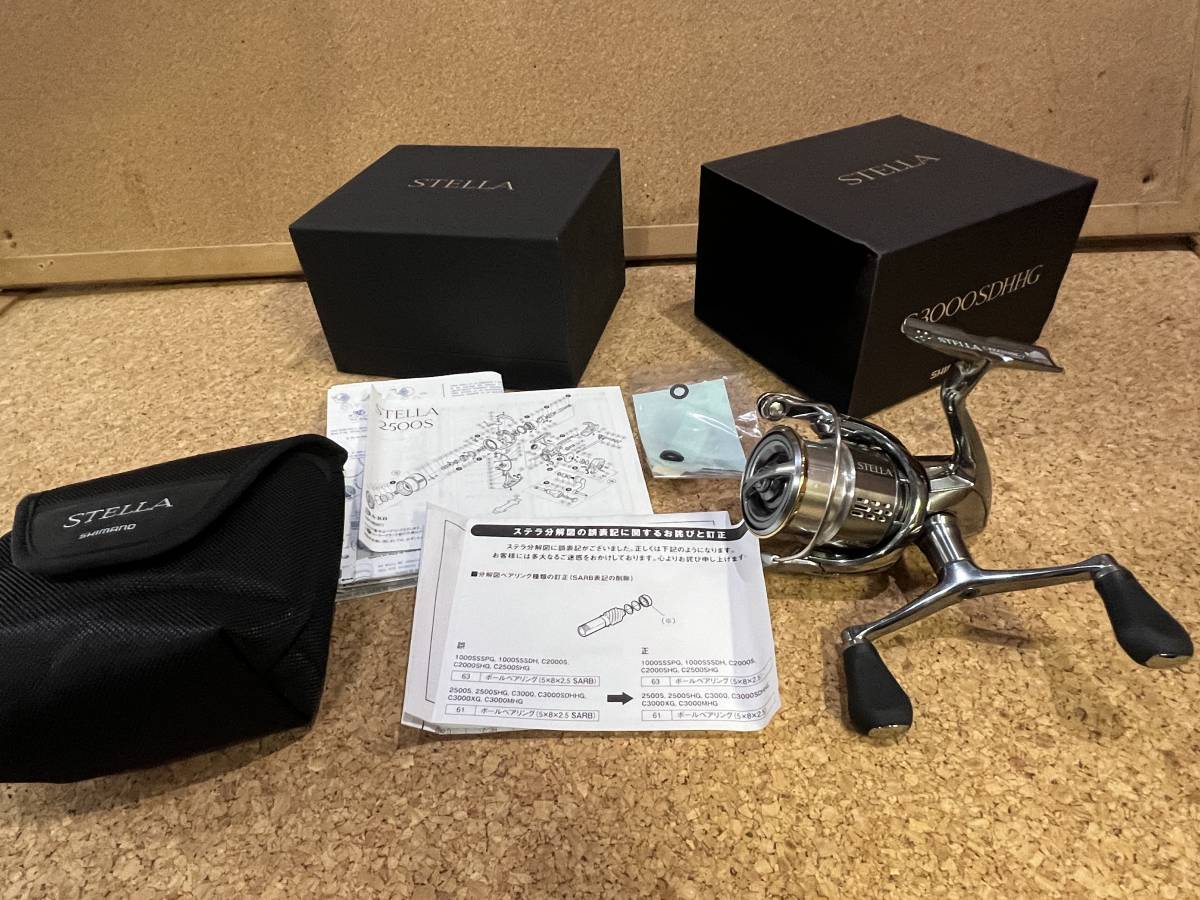 超 シマノ SHIMANO STELLA ステラ 18ステラ C3000SDHHG 機能好調 の