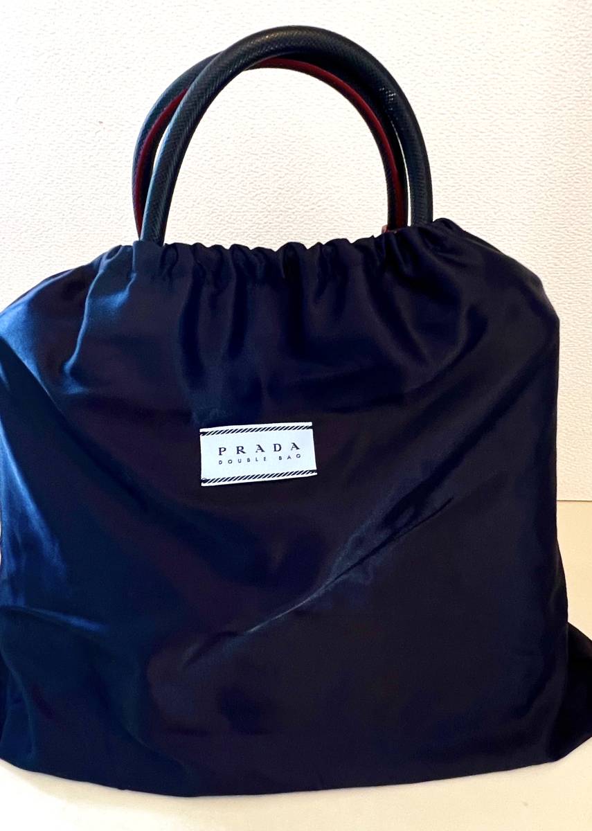 【国内百貨店購入】PRADA 1BG775 ハンドバッグ サフィアーノ レザー プラダ バッグ ショルダーバッグ 美品　送料無料_画像4