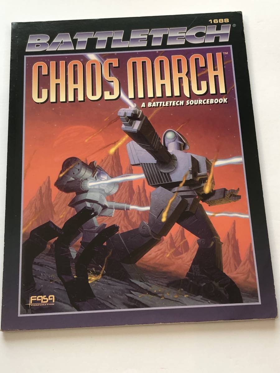 即決　洋書　Chaos March: A Battletech Sourcebook　1688