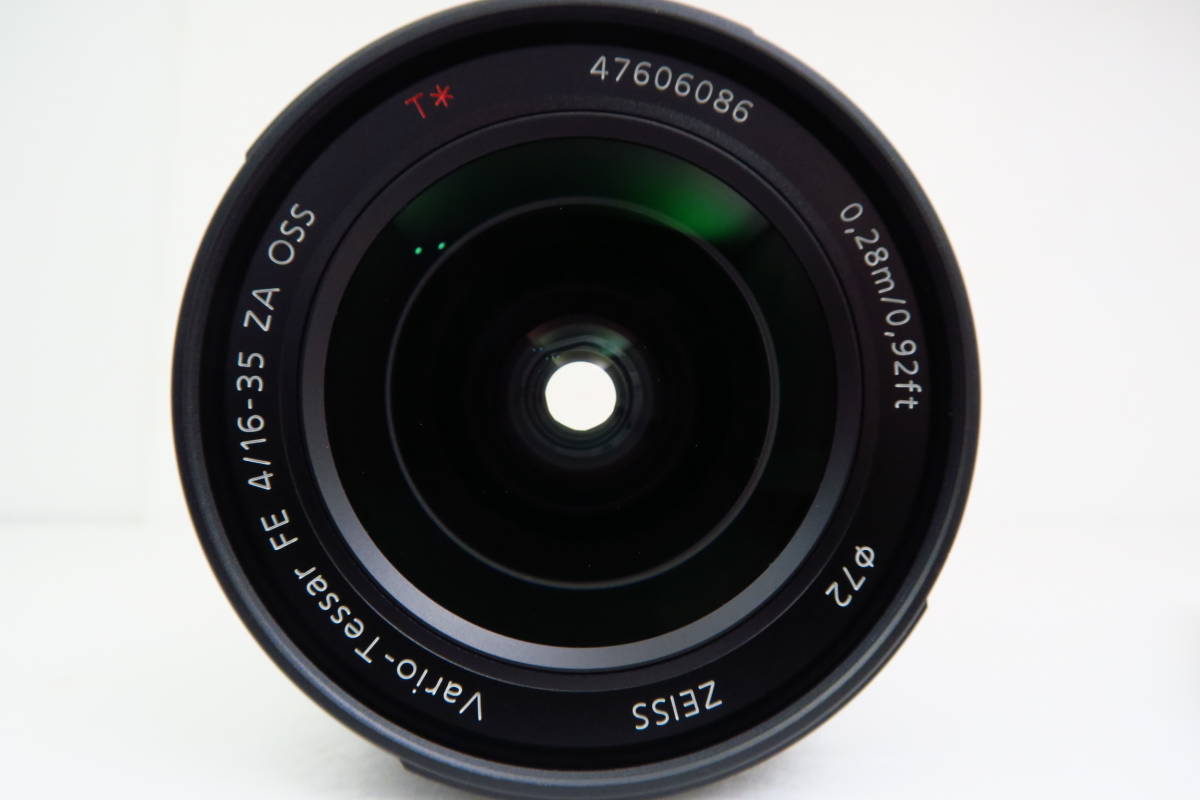 無料配達 16-35mm FE T* Vario-Tessar SEL1635Z SONY F4 実用品 OSS ZA