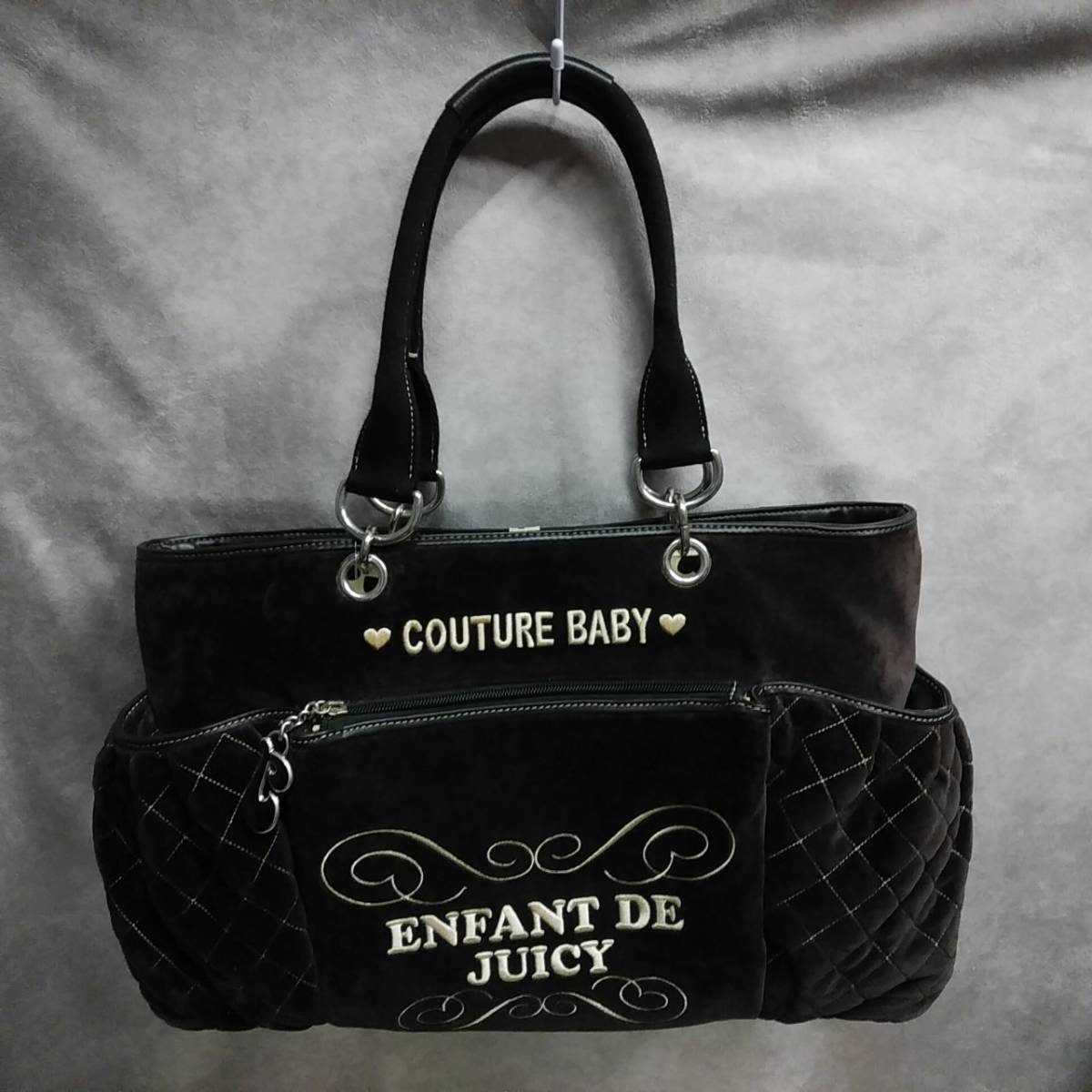 注目ショップ Juicy Couture トートバッグ マザーズバッグ ジューシー