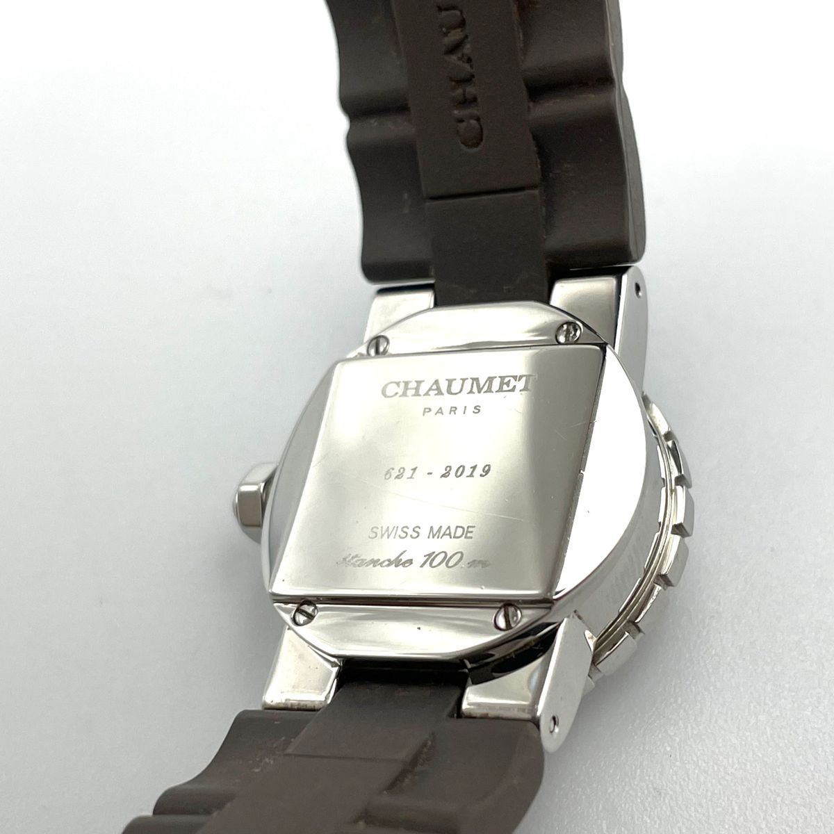 【美品・稼動品】ショーメ CHAUMET クラスワン ダイヤ ラバー レディース ダイバー レディース 腕時計