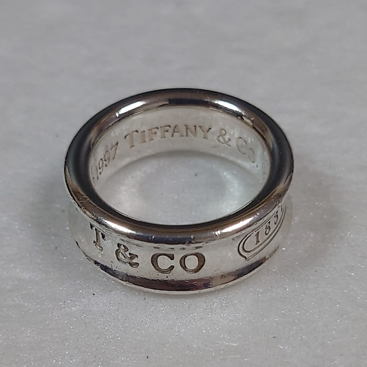 ⑧【TIFFANY&Co 】ティファニー 1837 リング シルバー925 6号 指輪（箱