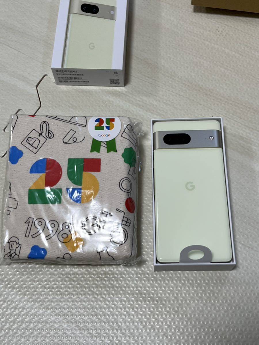 新品未使用】Google Pixel 7 128GB レモングラス イエロー 国内版 SIM