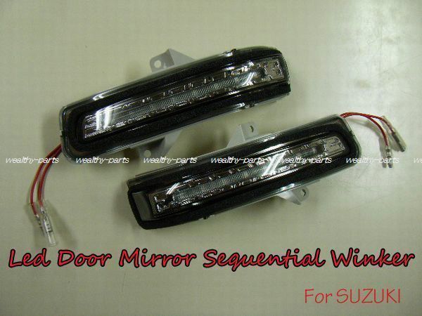  safety . quality E Mark acquisition!s.-sia(MK32S previous term ), Palette (MK21S) original exchange type LED door mirror current .! sequential turn signal smoked 