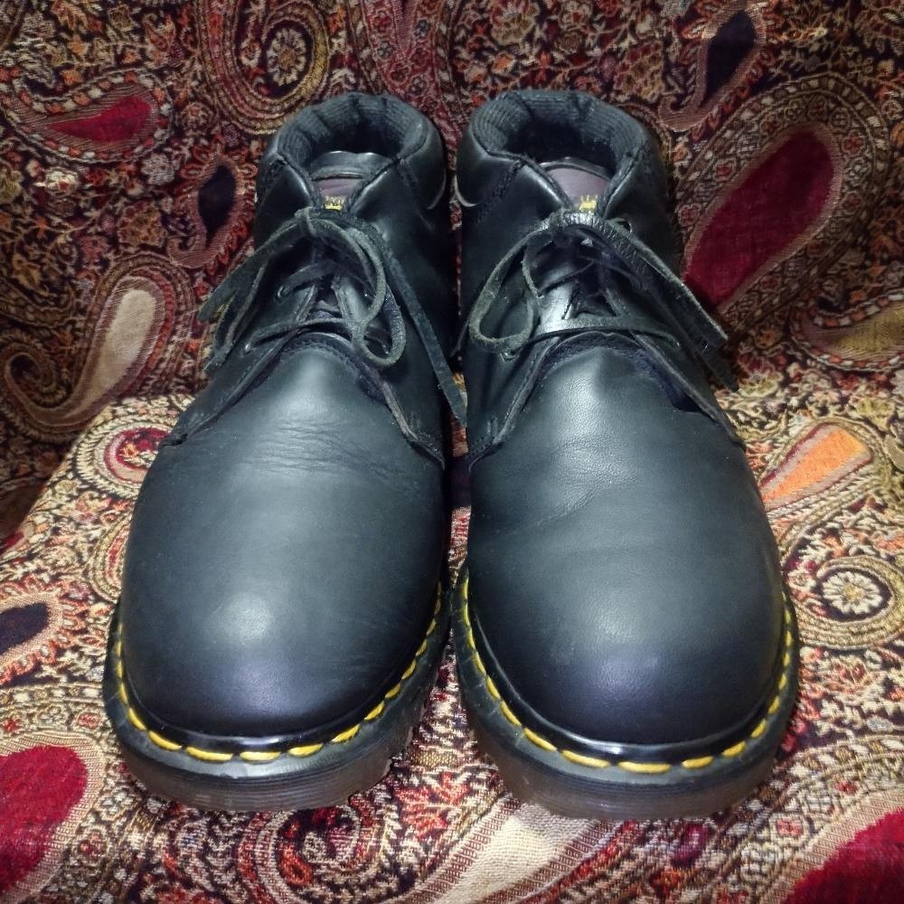 大特価!! 即決可□英国製 Dr.Martens 3ホール チャッカブーツ ワーク