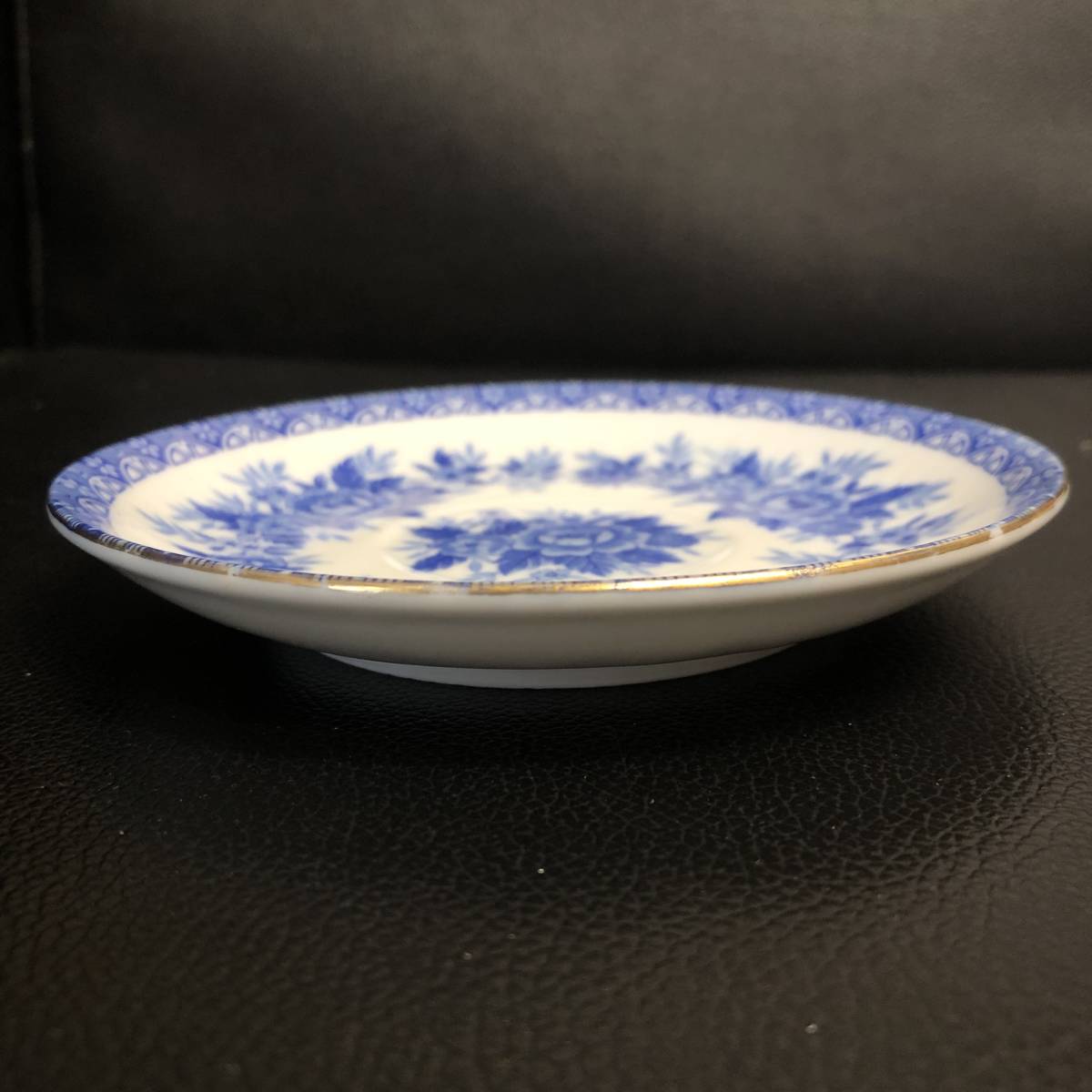 《食器》 茶器「NARUMI Blue Cathay：ソーサー 4枚」 円直径：約13.6cm 鳴海製陶 ナルミ ブルーキャセイ カップ無し_画像5