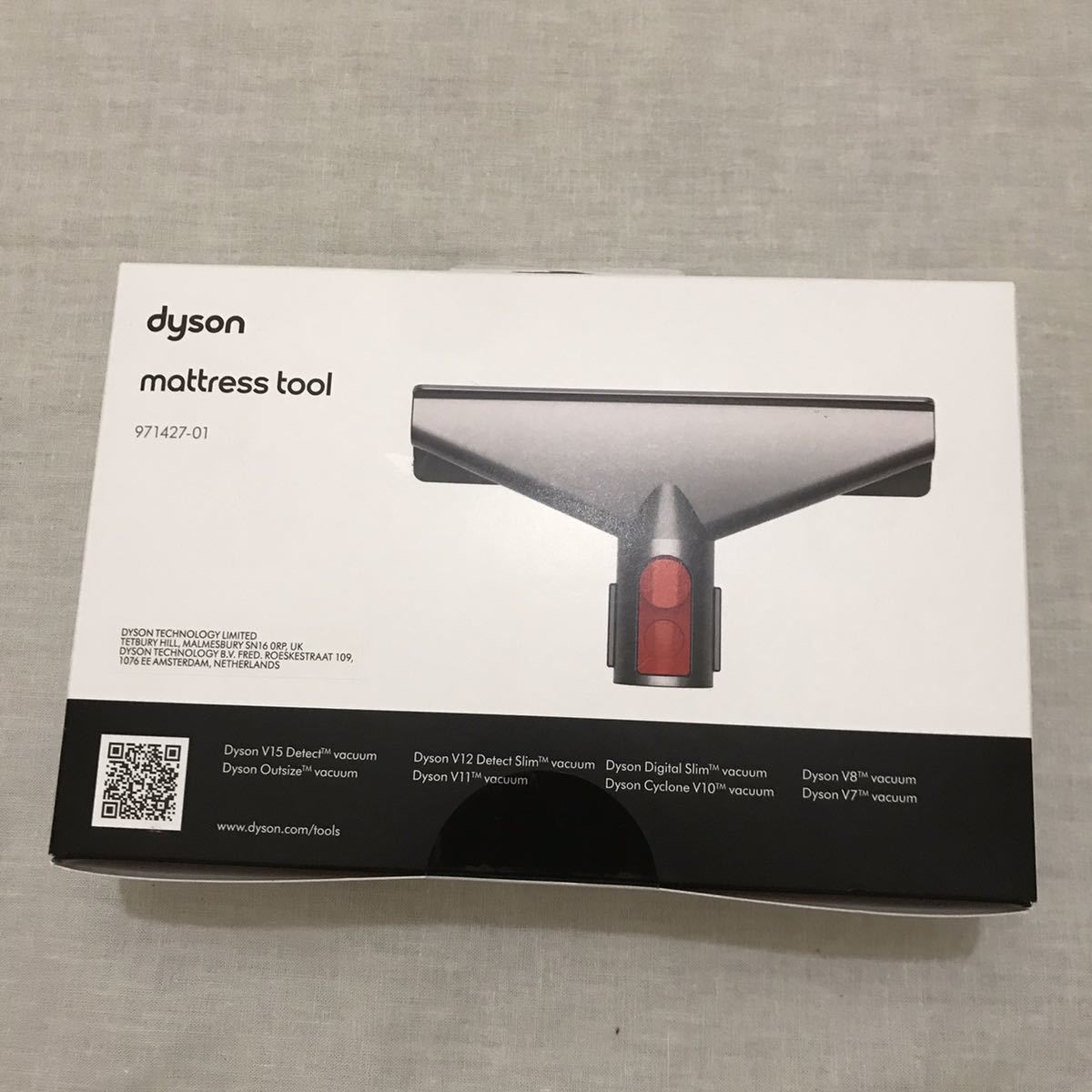 新品 極美品 dyson ダイソン mattress tool マットレスツール フトンツール 掃除用 布団 掃除機 パーツ 非売品_画像1