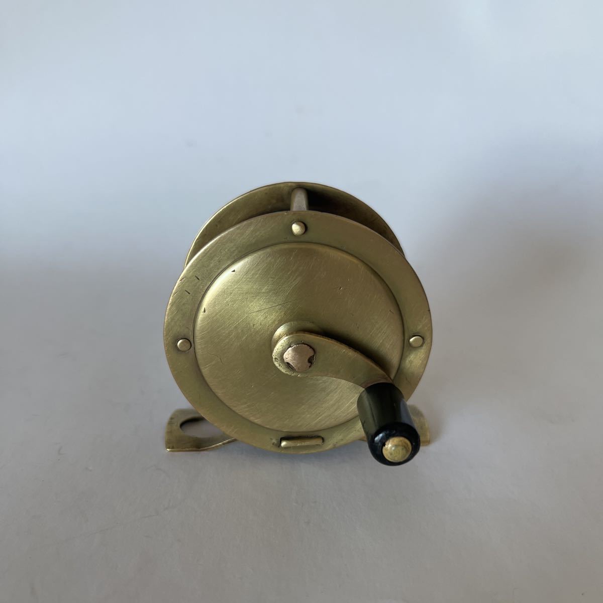Vintage Little Brass Center Pin Bait/Fly Fishing Reel Britain made : Real  Yahoo auction salling
