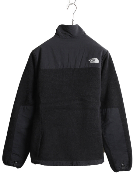 ■ ノースフェイス デナリ ジャケット レディース M / 古着 The North Face DENALI アウトドア フリース ブルゾン ナイロン ジャンパー 黒_画像6