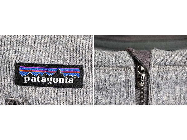 14年製 ■ パタゴニア ベターセーター 1/4 ジップネック メンズ M / 古着 Patagonia アウトドア フリース ジャケット ニット プルオーバー_画像4