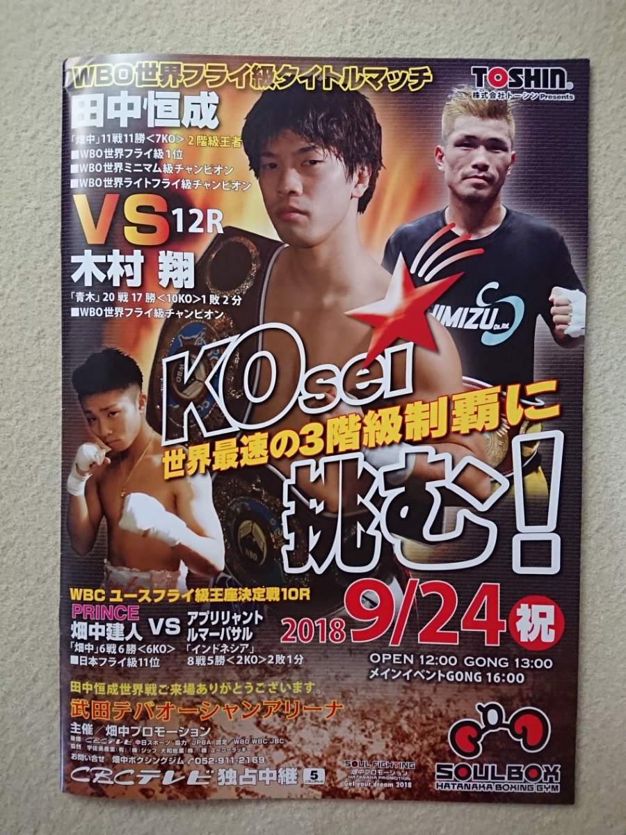 ヤフオク 年間最高試合 ボクシング パンフレット Wbo世界 ヤフオク 年間最高試合 ボクシング パンフレット Wbo世界