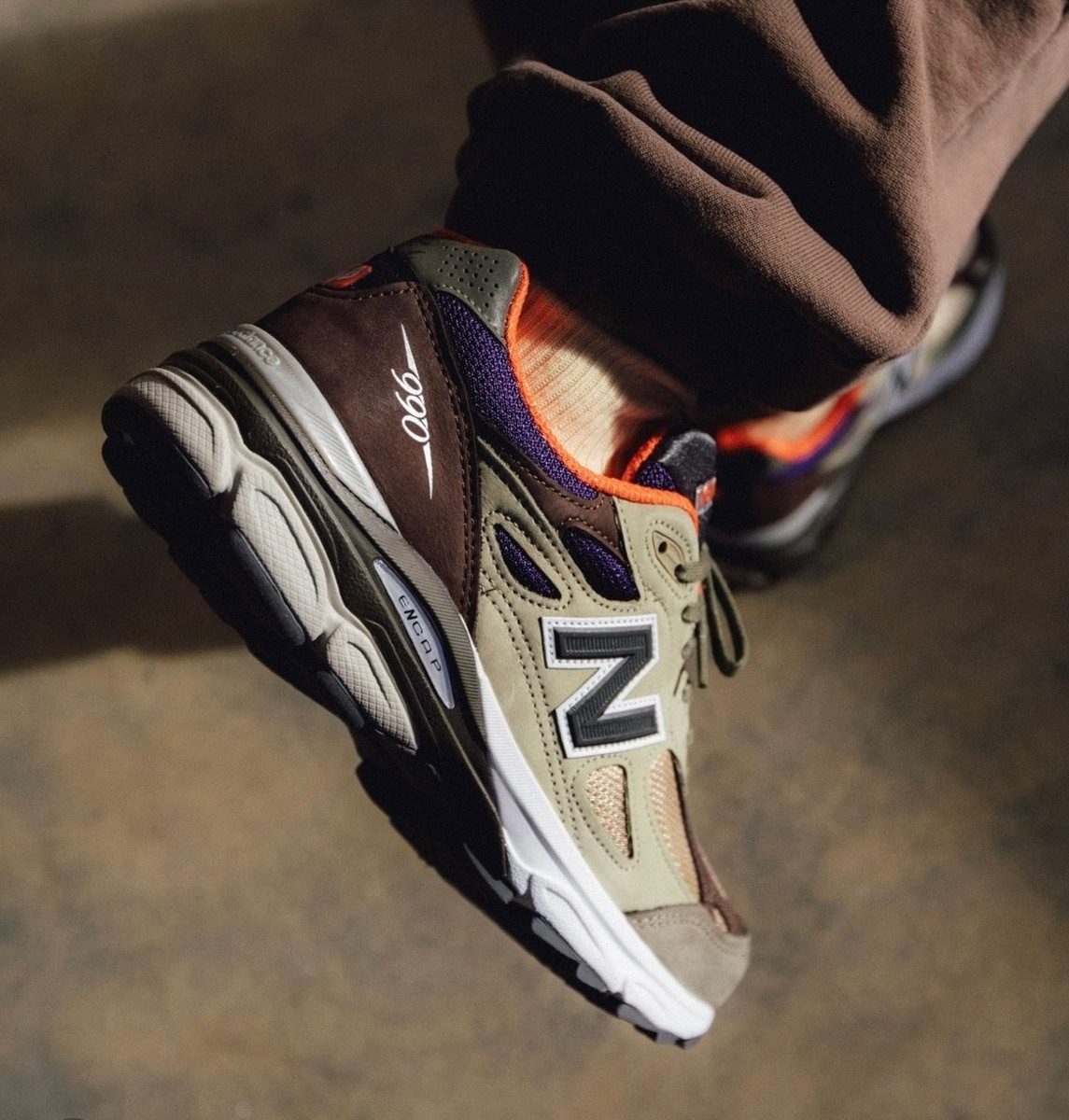 新品 USA製 New balance ニューバランス 定価3万4100円 990 v3 BT3 M990BT3 スニーカー シューズ　27.5 ㎝　 US 9.5 管理番号M281Q94181