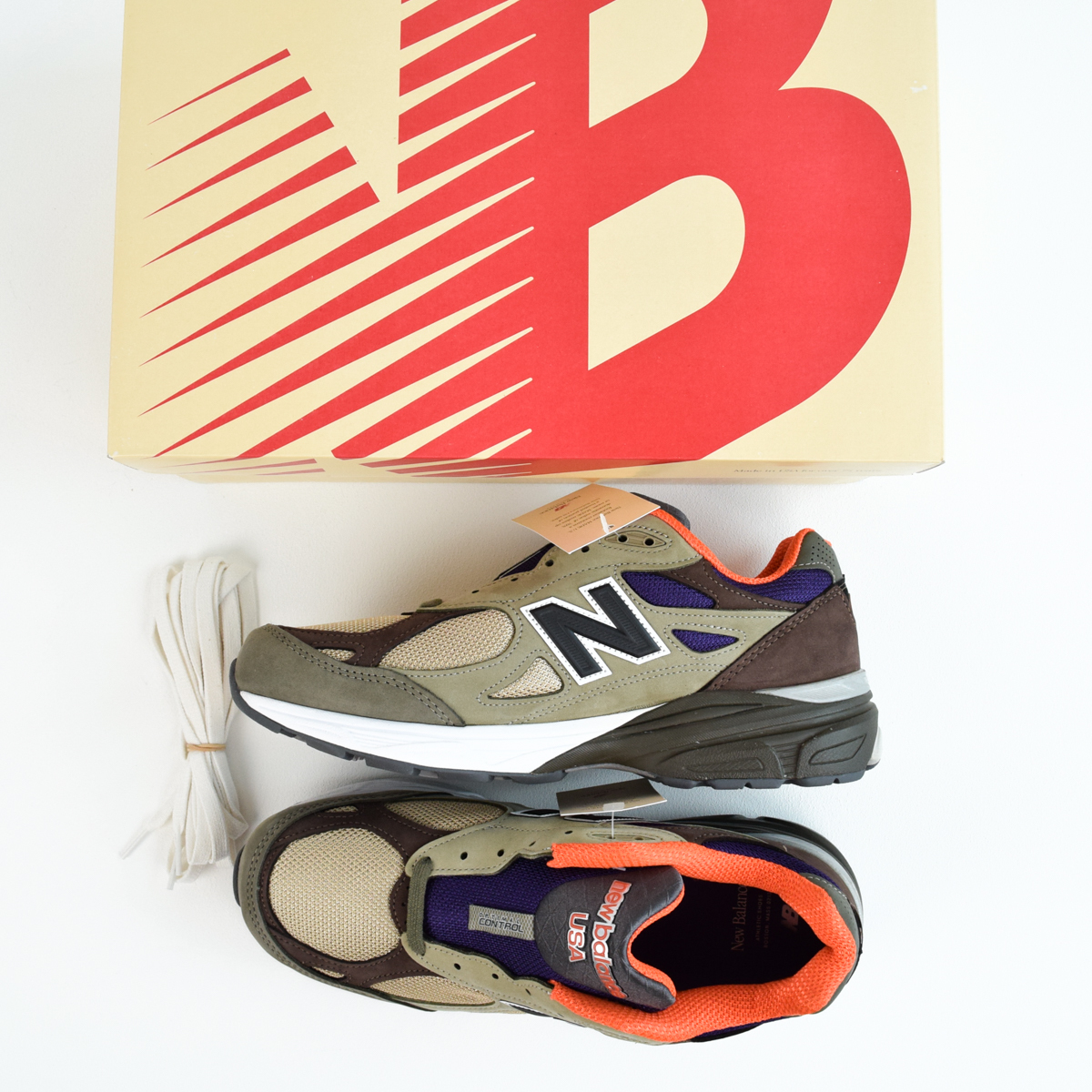 新品 USA製 New balance ニューバランス 定価3万4100円 990 v3 BT3 M990BT3 スニーカー シューズ　27.5 ㎝　 US 9.5 管理番号M281Q94181