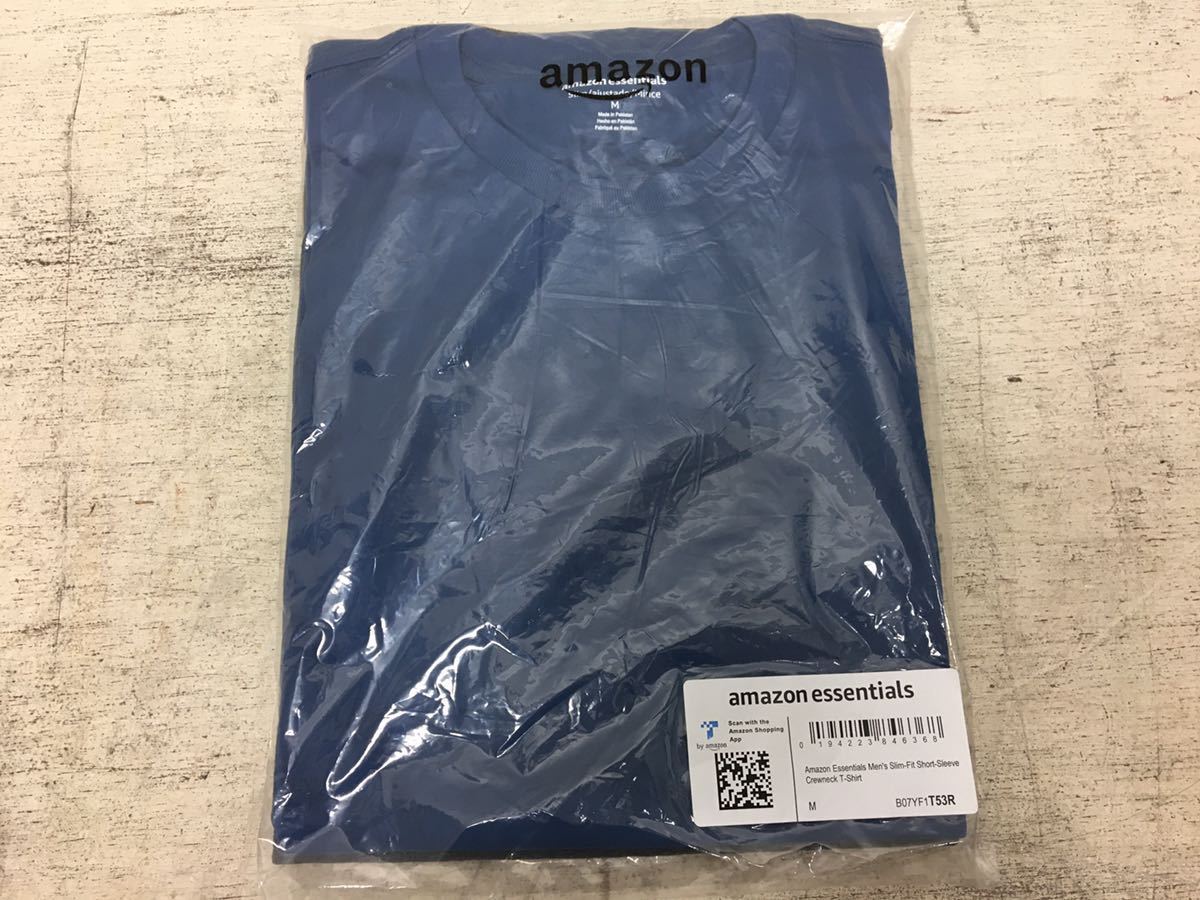 c0925-27★未使用品 衣類 Amazon essentials メンズスリムフィット 半袖 クルーネック Tシャツ2点セット/ S/M / まとめて15点の画像4