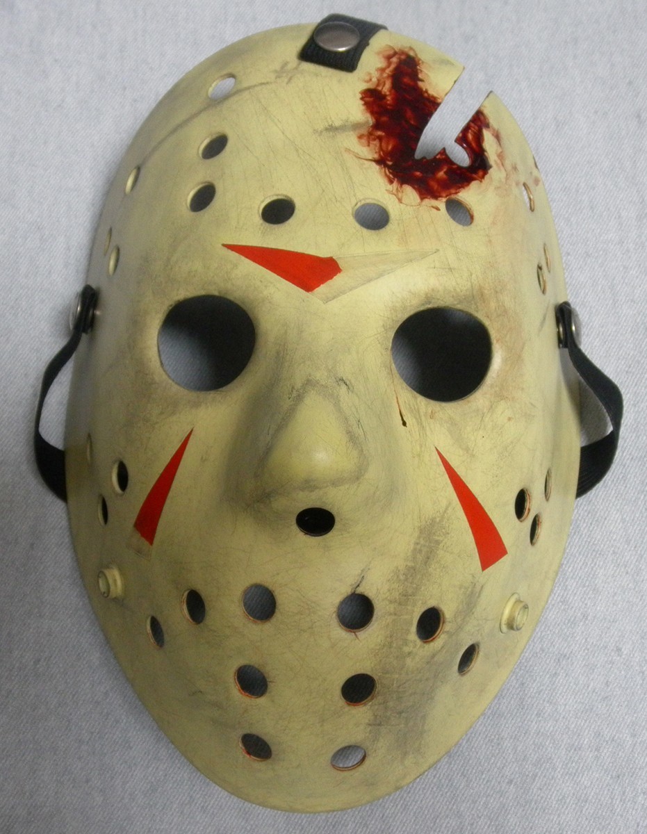 ジェイソン　ホッケーマスク4-1 プロップレプリカ　ファイバーグラス製 （海外取り寄せ）